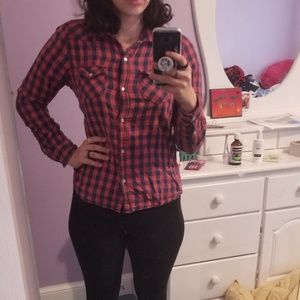 Plaid Button Down Shirt